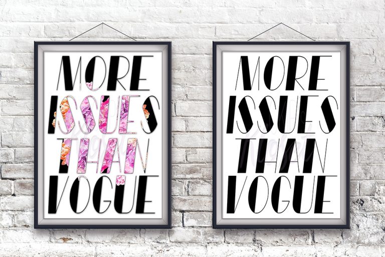 More Issues Than Vogue (Digital Download) 2 Different Styles Sold Together CKIP's Kloset