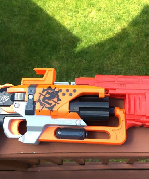 Nerf Compatible Zombie Strike Dart Shell Sledge Fire Blaster SledgeFire ...