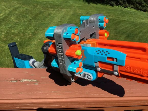 nerf sledgefire shells