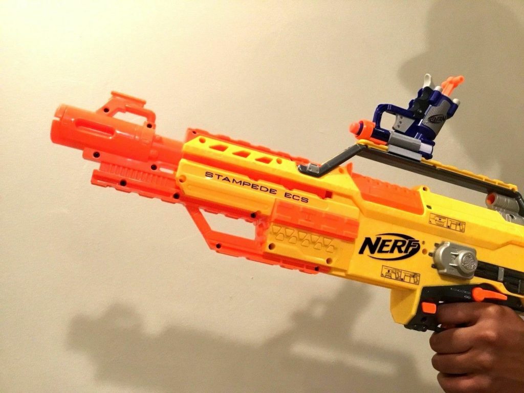 Nerf Jolt Blaster Mod Rail Connector to Tactical Rail – Attach Jolt to ...