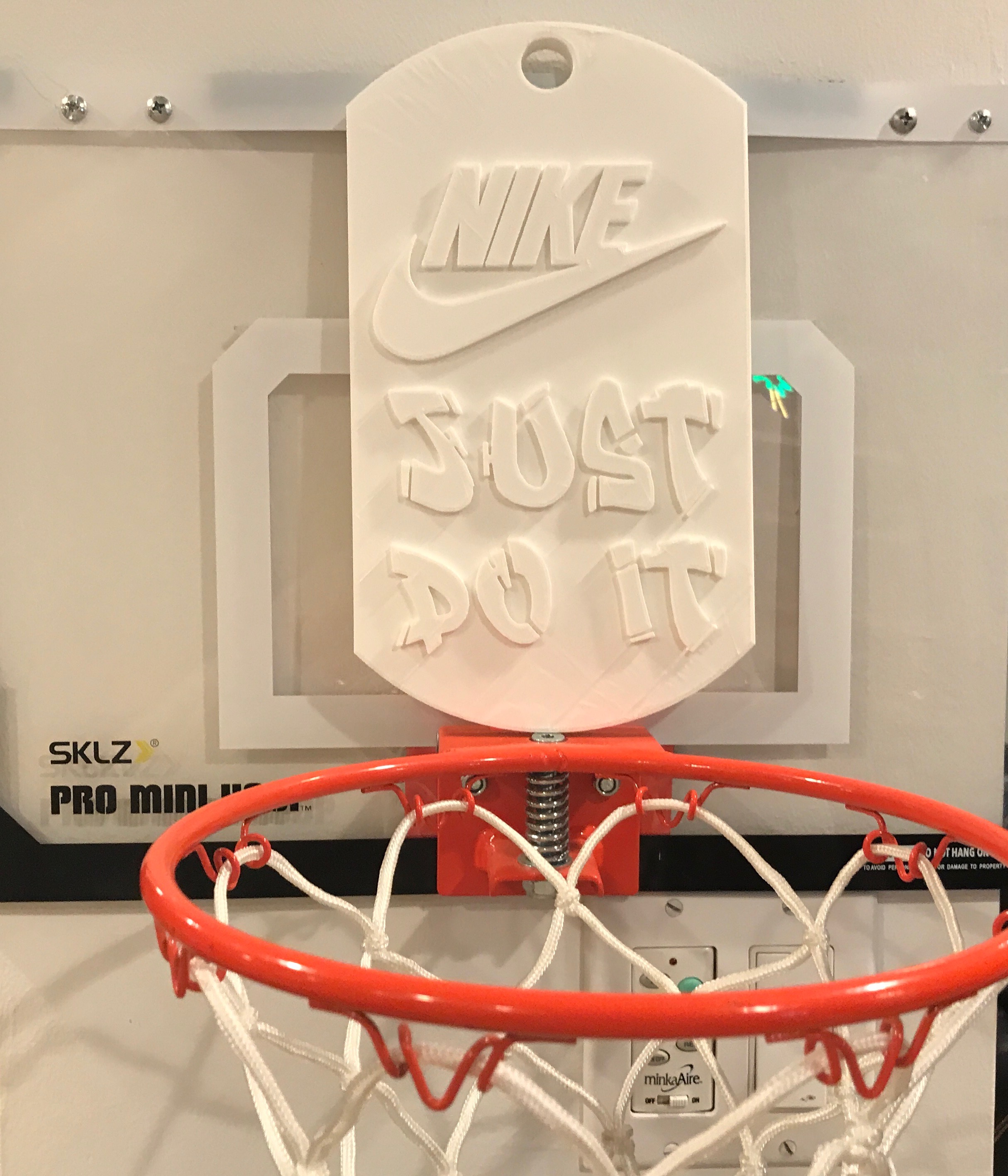 Nike JUST DO IT Dog Tag Wall / Door Sign – So Sick With It