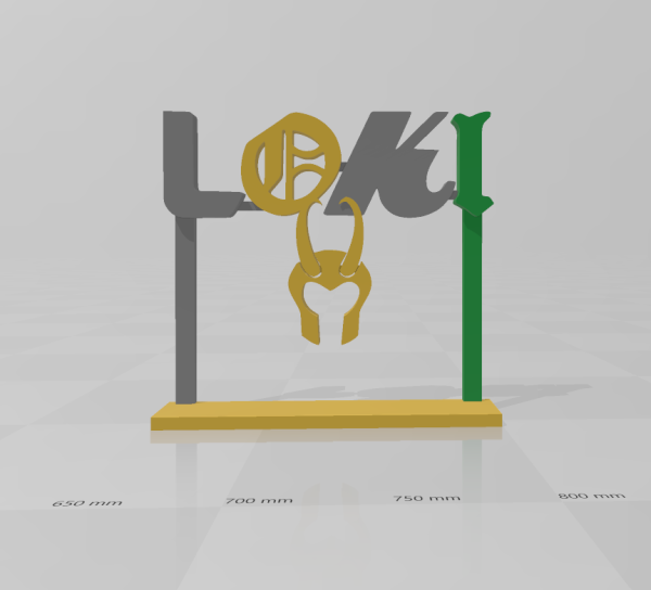 LOKI 6x6 Mulit Color With Stand